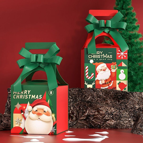 4 st julgodisask Båge presentförpackning 2 2 2