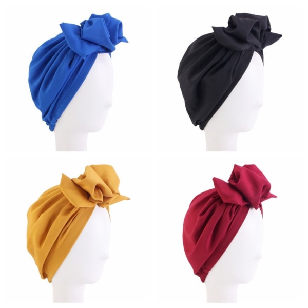 Dame Turban Cap Dame Headwrap GUL yellow