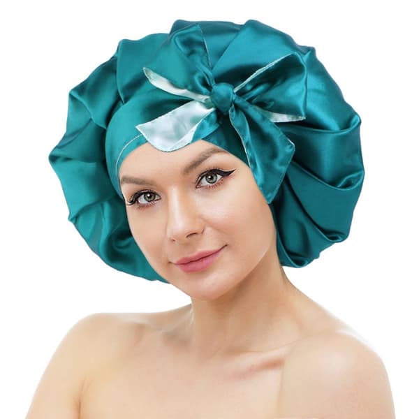 Satin Bonnet Damehatter 3 3 3