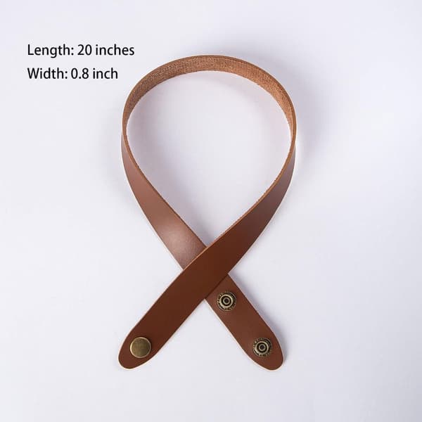 1/2 stk Creative Gardiner Spænde Retro Læder Gardin Tiebacks 2pcs