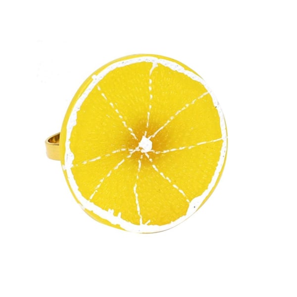 Hedelmälautasliinarenkaat Lautasliinatelineet LEMON SLICE LEMON SLICE Lemon Slice