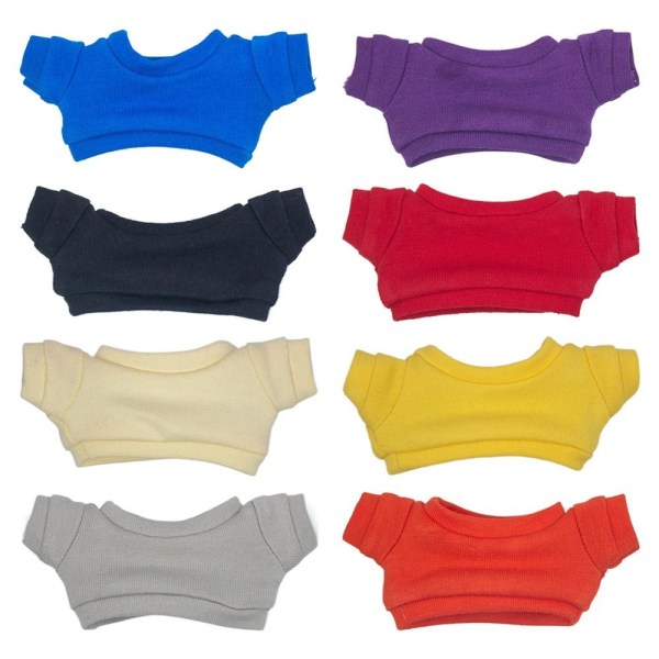 15 cm T-shirt för dockakläder Tecknad docka 1 1 1