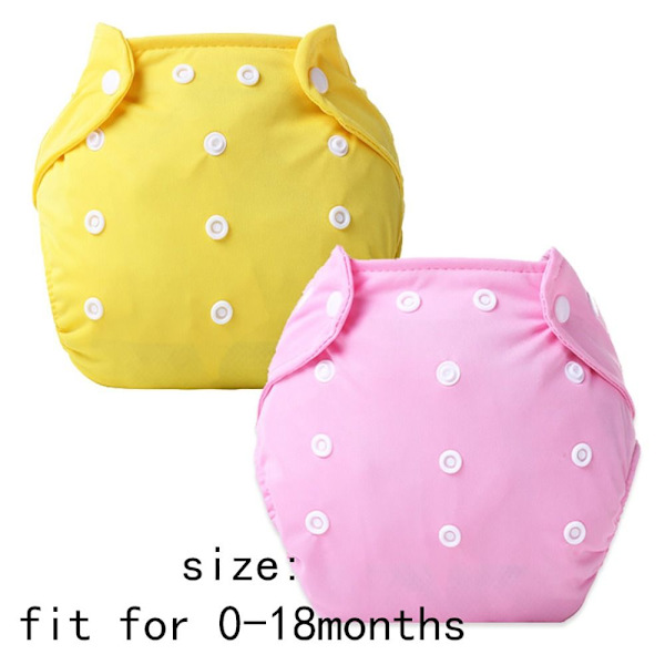 Baby blöja Återanvändbar blöja ROSA PINK