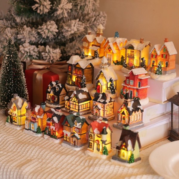 Mini House Miniatyr julprydnader G G G