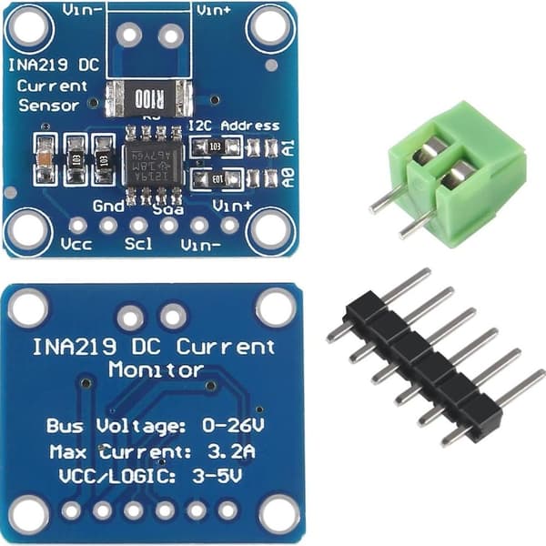 10 stk DC Strømovervåking Power Monitoring Sensor Module