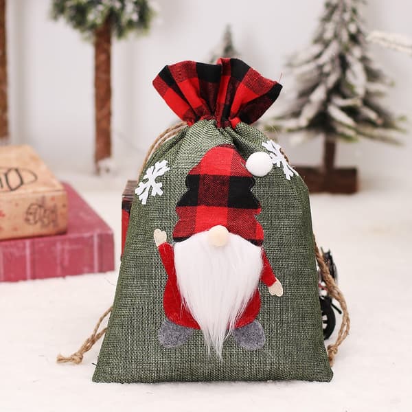 Dragsko Presentpåse Julklappspåse GRÅ Grey