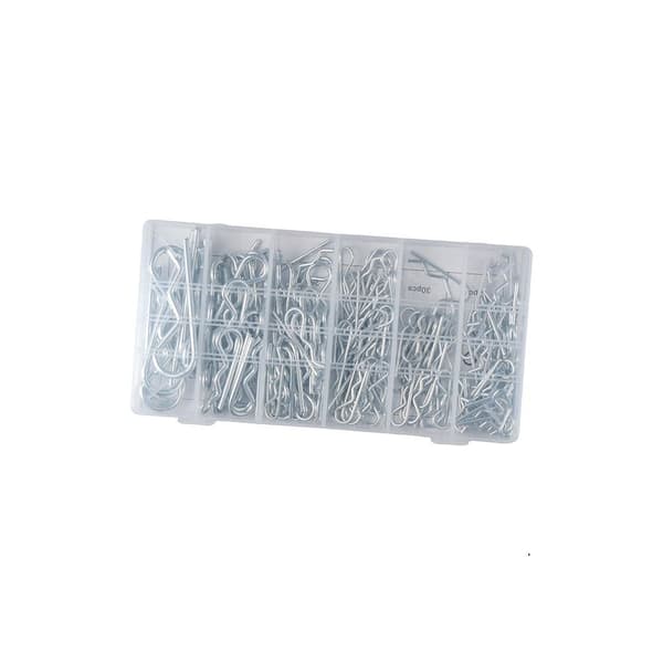 150 Stk Splint R Shape Clips Hårnåle Silver