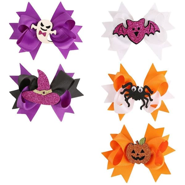 Halloween-hiusklipsit Halloween-rusetit 2 2 2