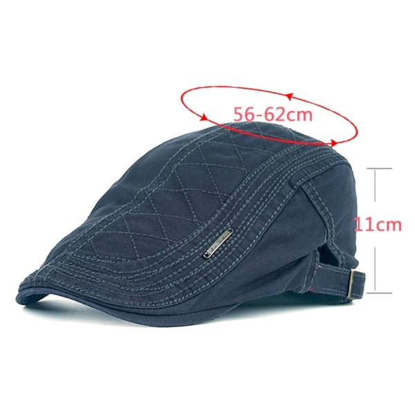 Flad Cap Baret NAVY navy