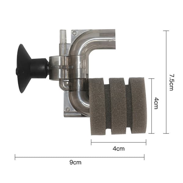 Fisketankfilter Akvariumsvampfilterpumpesvampfiltre