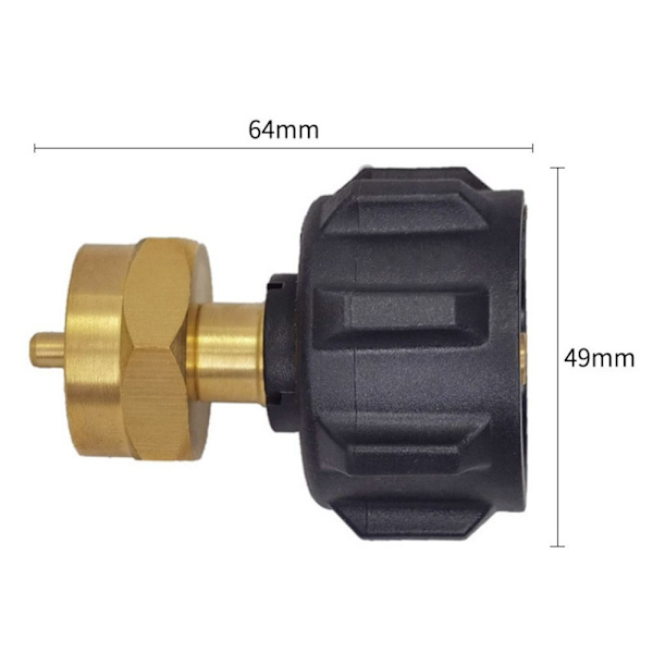 Propanadapter QCC1 Koblingsregulatorventil