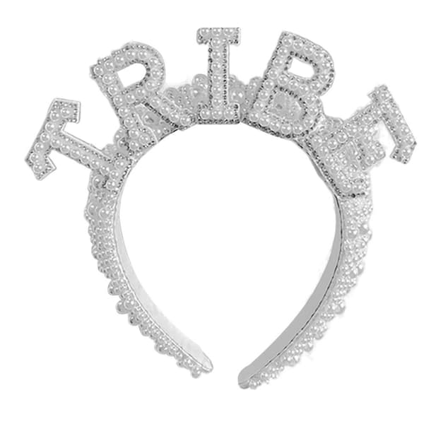 Perle Hårbøyle Brudekrone 3 3 3
