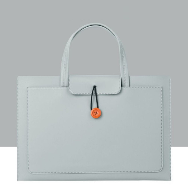 13 14 15 tommer håndtaske til bærbar computer etui GRÅ 15-16 TOMM Grey 15-16 inch