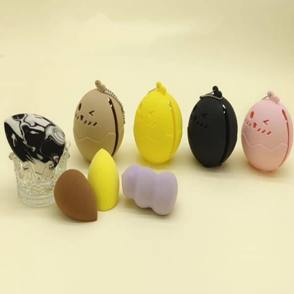 Makeup Beauty Sponge Case Makeup Box ROSA Pink