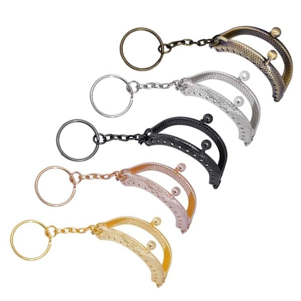 Kukkarokehys Kiss Clasp Kukkaro lukkokehys MUSTA black