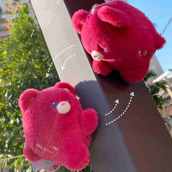 Bear avaimenperä pehmolelu PINK RIGHT pink Right