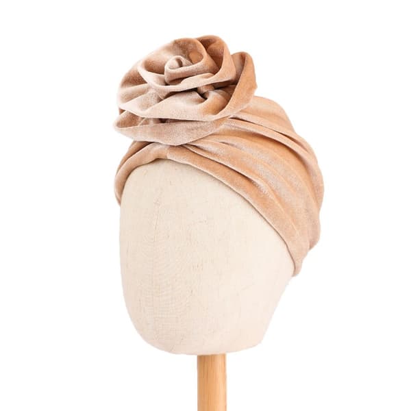 Flower Pannebånd Hat Hode Wrap KHAKI khaki