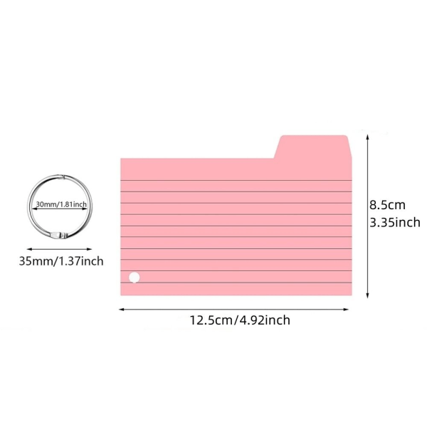 Indekskort Flashcards Notatkort