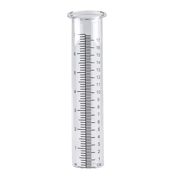 2 kpl Sademittari Sademittausvälineet Lasipullo 21cm/ 8inch