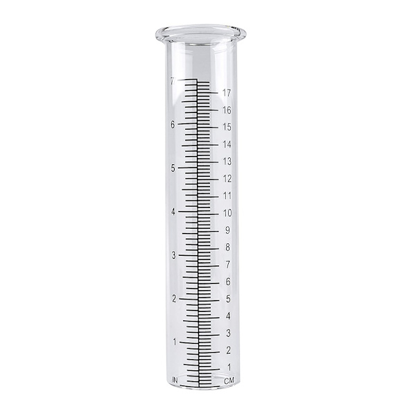 2 stk Regnmåler Regnmålingsværktøjer Glasrør 21cm/ 8inch