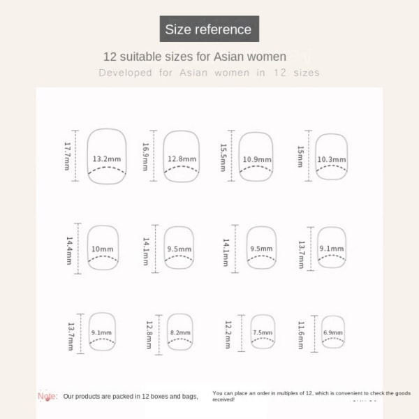 False Nails Fake Nails W1346 W1346 W1346