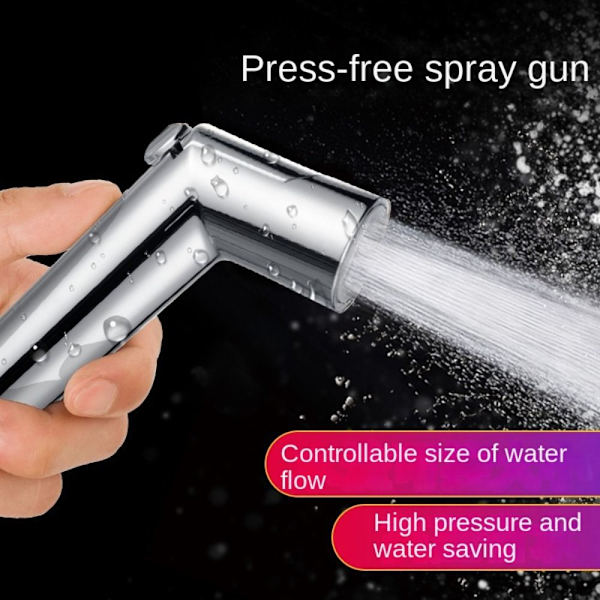 2st Bidé Sprayhuvud Handhållen Toalett Bidé Sprayer Tillbehör