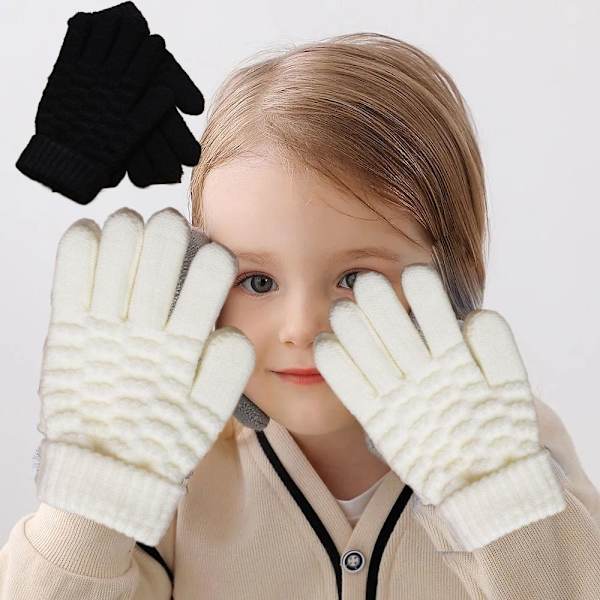 Höstvinterhandskar Barn Baby SVART Black