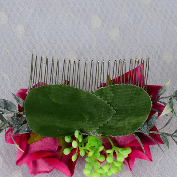 Rose Flower Hair Comb Hair Clip 6 6 6