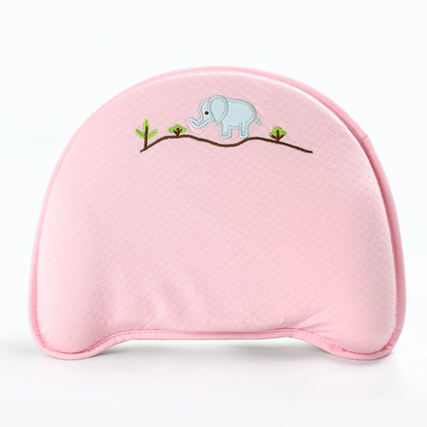 Ortopedinen baby tyyny Moon muotoinen tyyny PINK pink