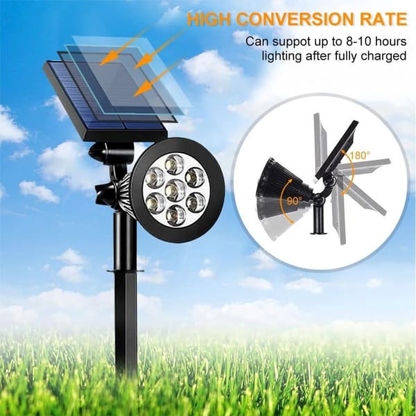 Solar Lawn Light Maisemakohdevalot 4LED VALKOINEN VALO 4LED 4LED White light