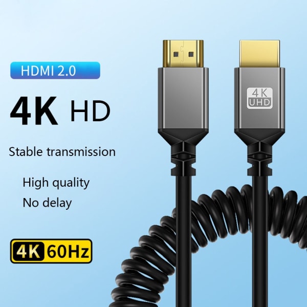 HDMI 2.0-kabel HD-sladd 4K @60HZ HD-adapterkabel