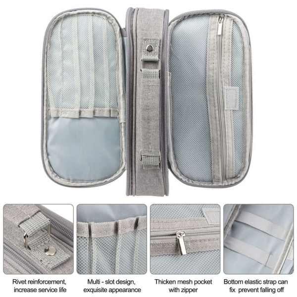 Case Pennväska GRÅ 3 LAG 3 LAG GREY 3 LAYERS-3 LAYERS