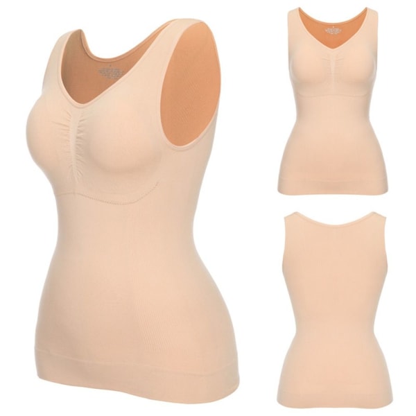 Bodysuit Shapewear Slankende Undertøy HVIT XXL white XXL