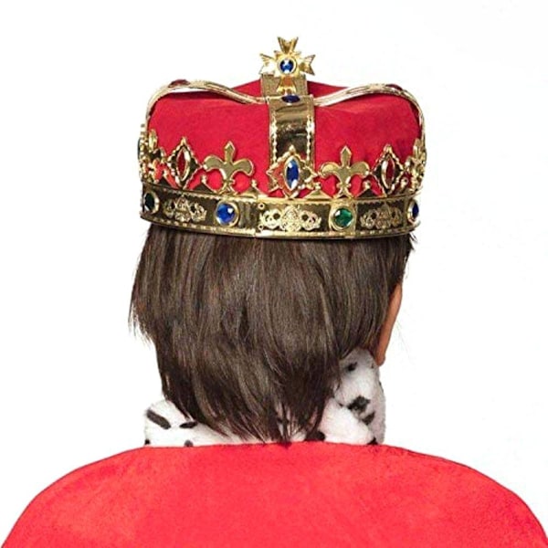 Crown Hat King Hat BLÅ Blue