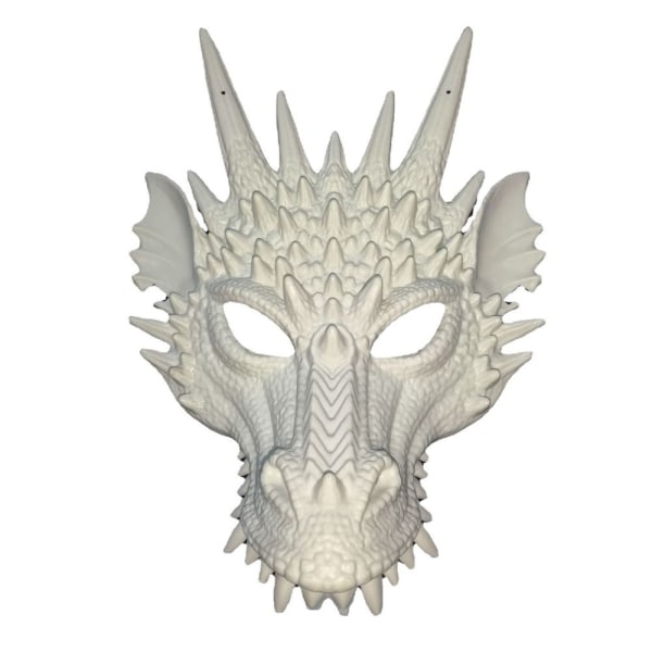 Cosplay Mask Mask Props VALKOINEN white