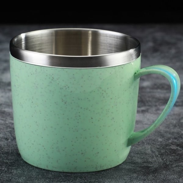 Rustfrit stål kopper kaffe mælk krus PINK pink