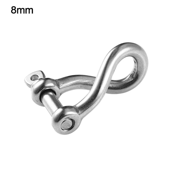 Solid karbinhake D Bow Staples 8MM 8mm