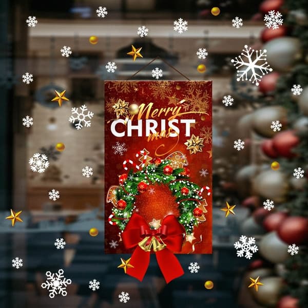Christmas Window Sticker Window Static Stickers STYLE 2 STYLE 2 Style 2