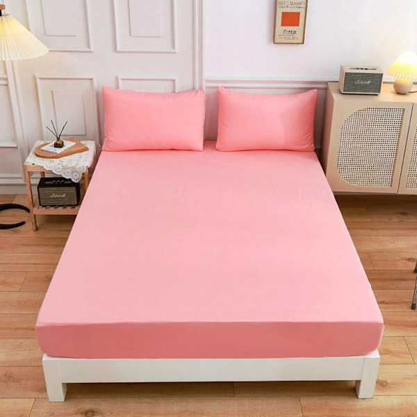 King Size Sheets Fitted Sheet ROSA Pink