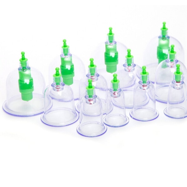 12st Vacuum Cupping relaxmassager koppning kit