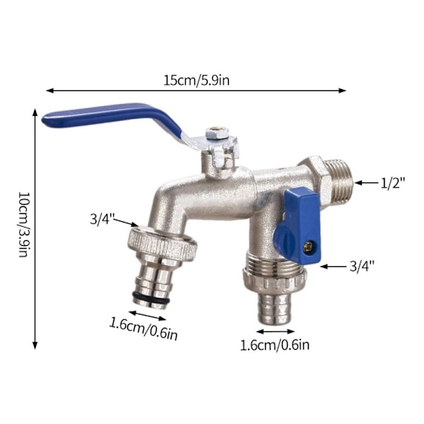 Vattenkran Vattenklyvkontakt ML-01E ML-01E ML-01E