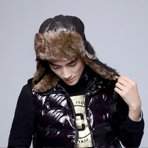 Trapper Hat Vinterlue BRUN BROWN