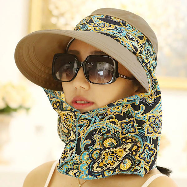 Solskyddshatt Anti-UV Solhatt KHAKI Khaki
