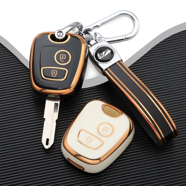 Auton case Avainkotelon case COVER White