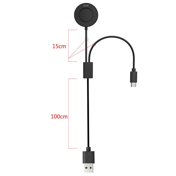 PD Lader USB-kabel Nylonflettet ladeledning