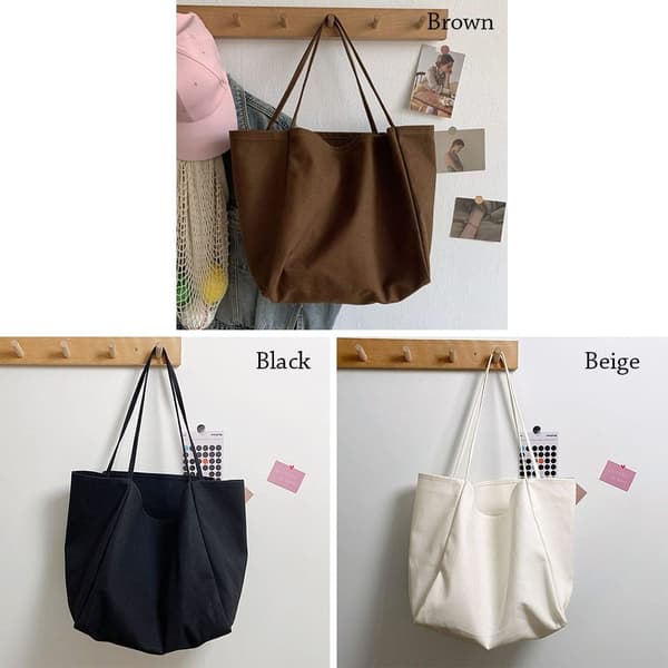 Tote Bag Skulderveske BEIGE beige
