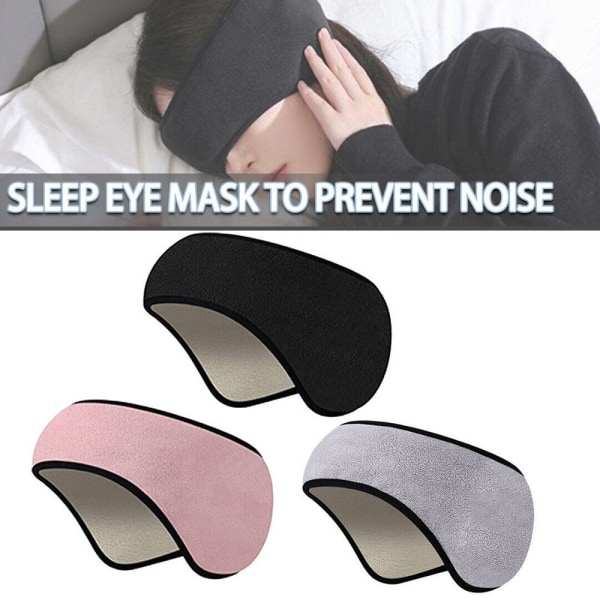 Sleep Mask Blackout Mask SVART Black