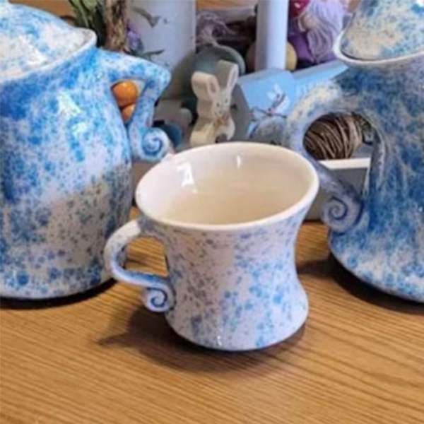 Kop med Attitude Sjov Sassy Tea Cup BLÅ blue