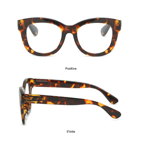 Anti-UV Blue Rays Glasögon Datorglasögon LEOPARD PRINT leopard print
