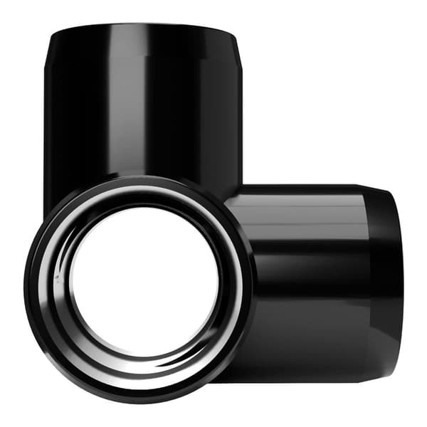 4 stk 4-vejs Tee Pipe Adapter Firedimensionel Tee